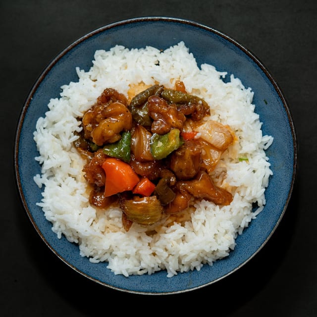 Sweet and Sour Chicken.