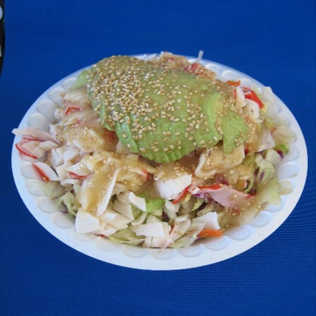Crab Salad with Avocado.