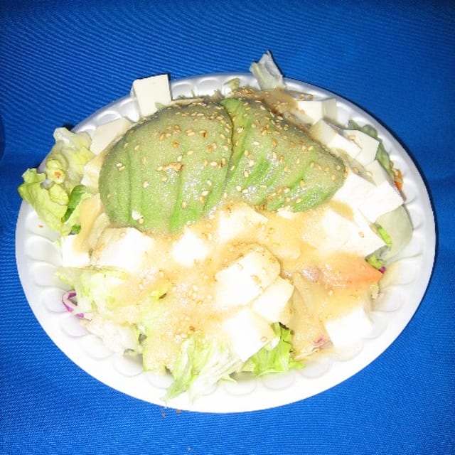 Tofu Salad with Avocado.