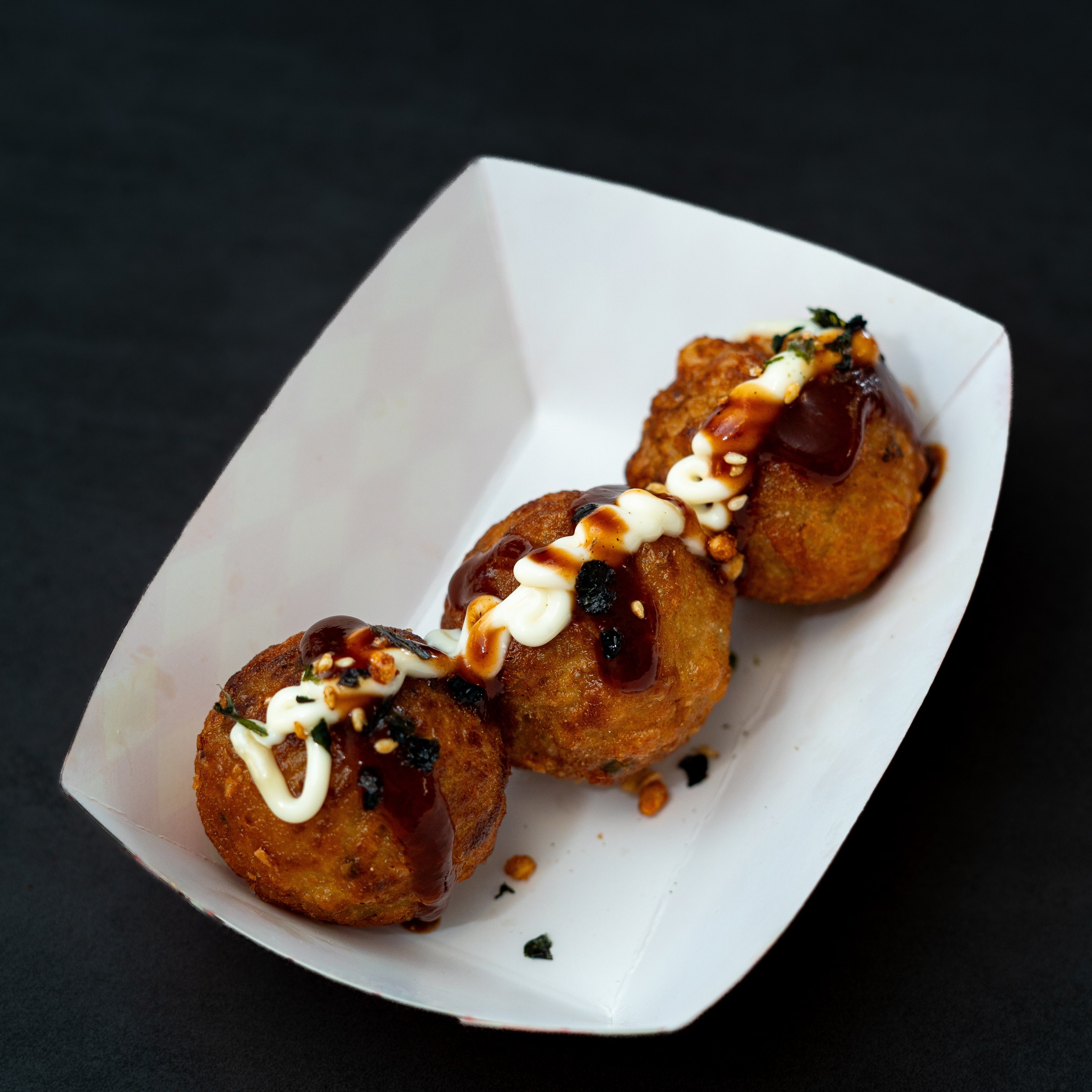 Takoyaki.