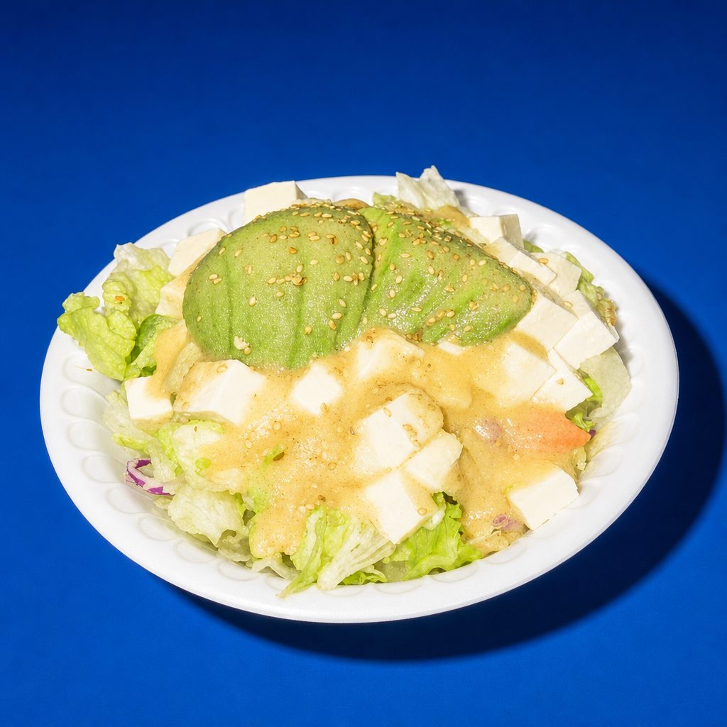 Tofu Salad with Avocado.