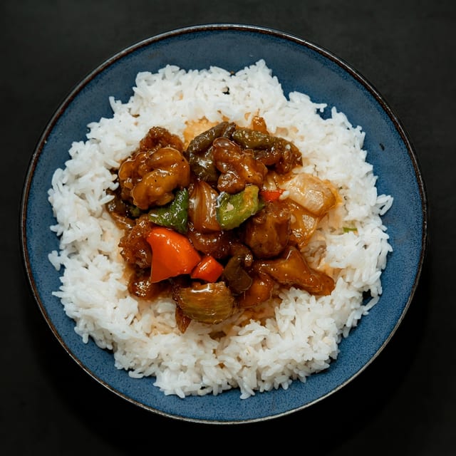Sweet and Sour Chicken.