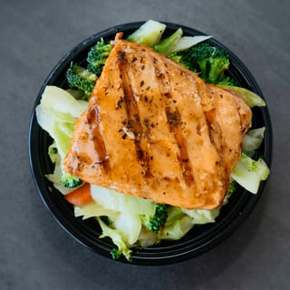 Teriyaki Salmon & Vegetables