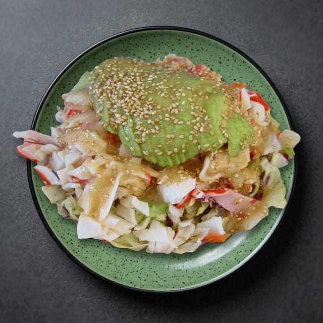 Crab Salad with Avocado.